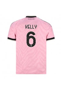 Juventus Lloyd Kelly #6 Fotballdrakt Borte Klær 2026-27 Korte ermer